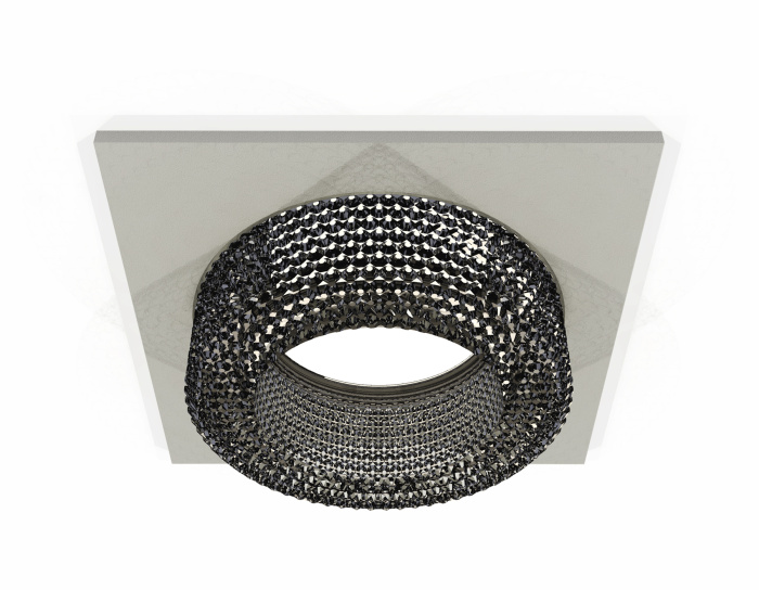 Комплект встраиваемого светильника с композитным хрусталем Ambrella light XC7633021