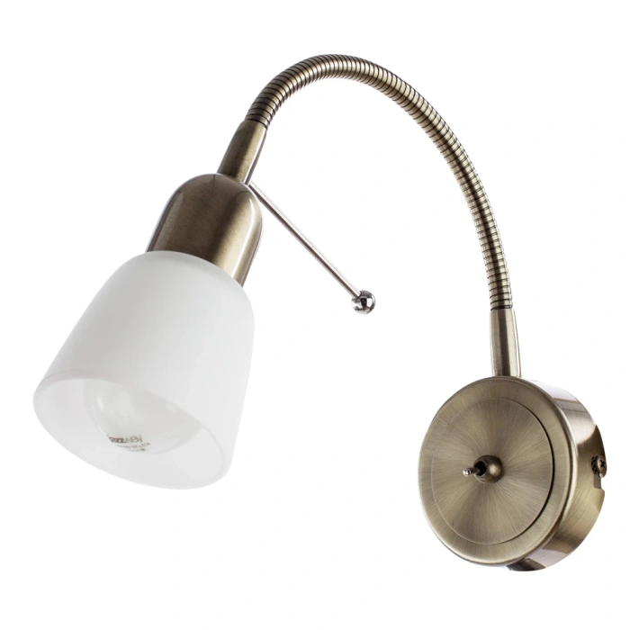 Настенный светильник Arte Lamp Lettura A7009AP-1AB