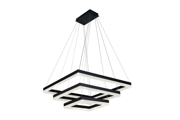 Подвесная люстра iLedex Twins D0319-3 (400x600x800) BK