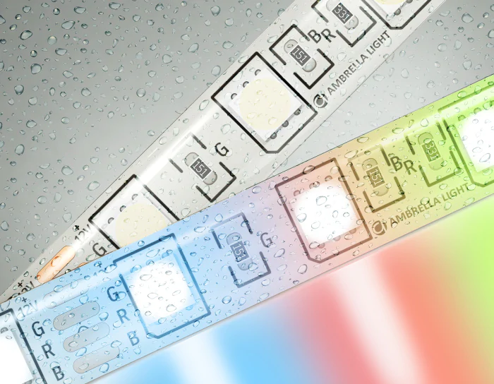 Светодиодная лента RGB Ambrella Light GS2302 5050 60Led /14.4W m/ 12V IP65 RGB 5m Ambrella light GS2302