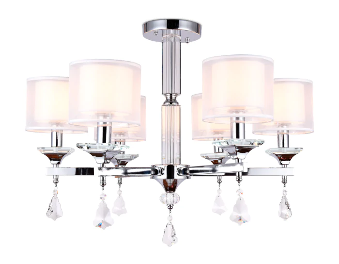 Подвесная люстра с хрусталем Ambrella light TR4533