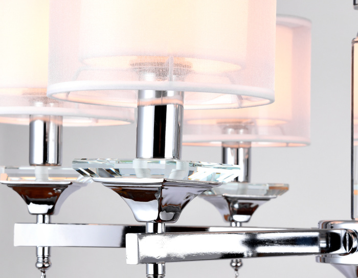 Подвесная люстра с хрусталем Ambrella light TR4533