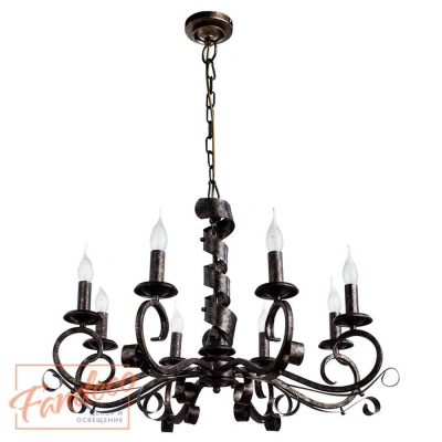 Люстра подвесная Arte Lamp ARENA A8952LM-8BG