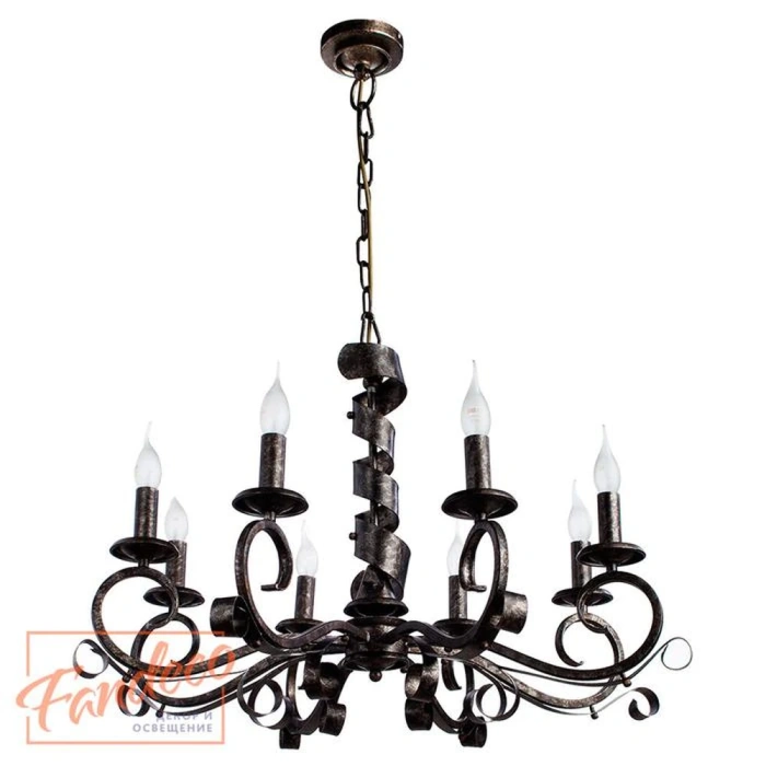 Люстра подвесная Arte Lamp ARENA A8952LM-8BG