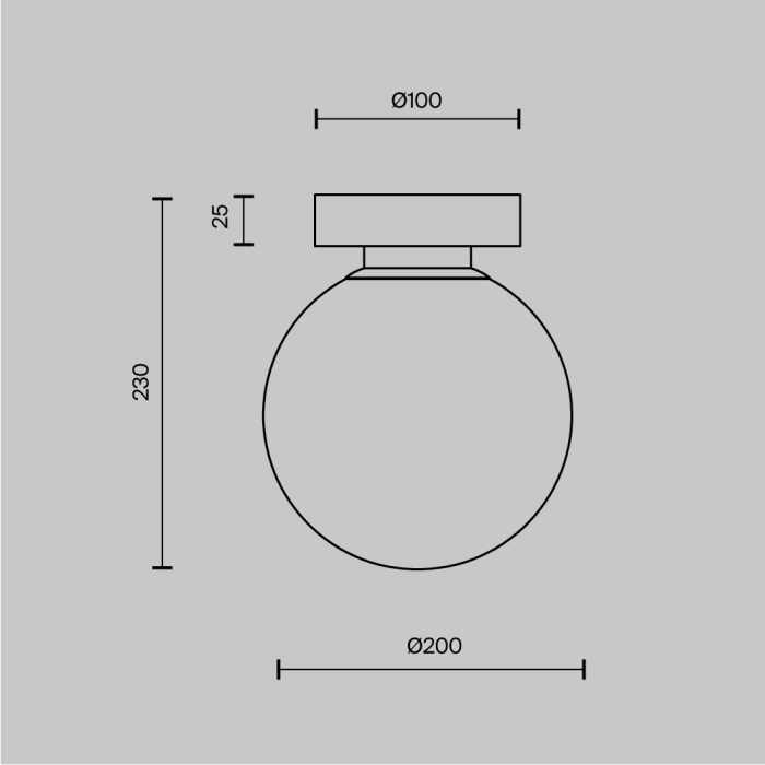 Бра Maytoni Basic form MOD321WL-01B1