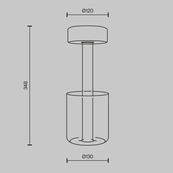 Настольная лампа Maytoni Ai collaboration MOD229TL-L3G3K1