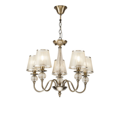 Подвесная люстра Freya Inessa FR2685PL-05BZ