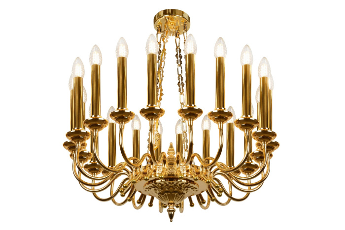 Подвесная люстра iLamp Louvre MD8551-20 Золотая