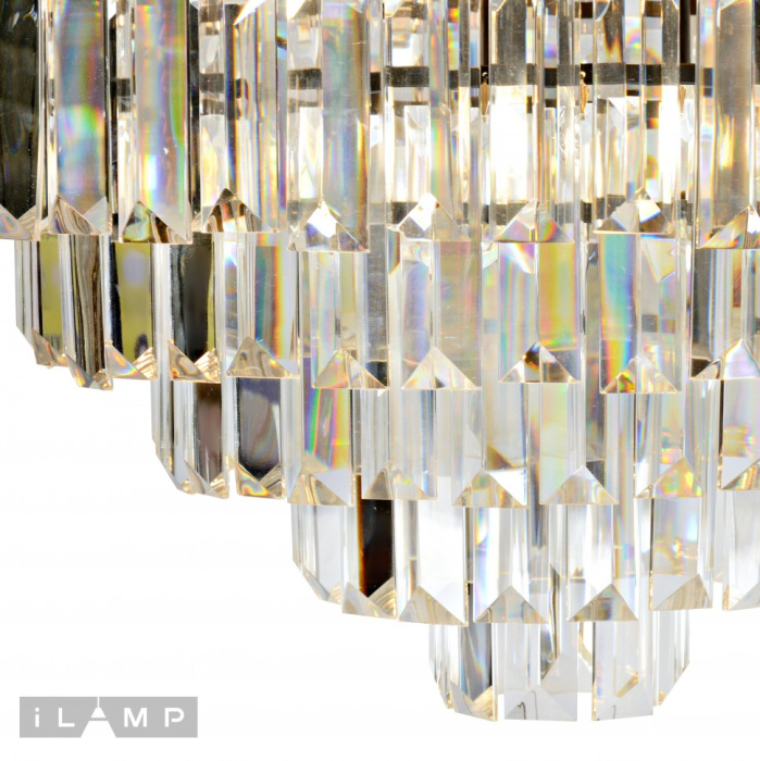 Подвесная люстра iLamp Triumph 6101-600 Черная