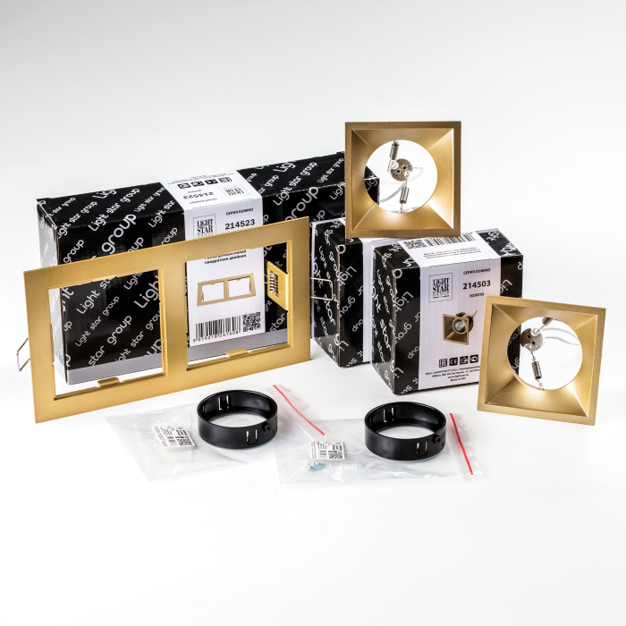 Комплект со светильником Lightstar Domino D5230303BMOD