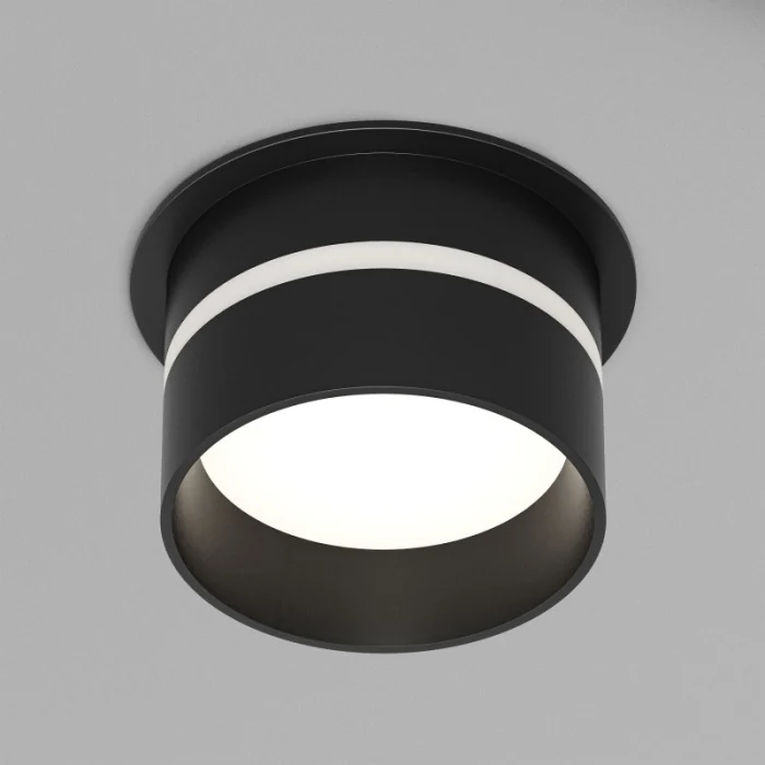 Влагозащищенный светильник Denkirs Ribe DK2404-BK
