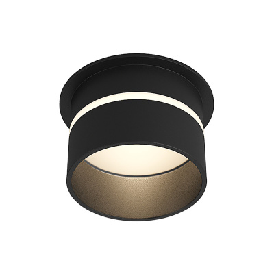 Влагозащищенный светильник Denkirs Ribe DK2404-BK