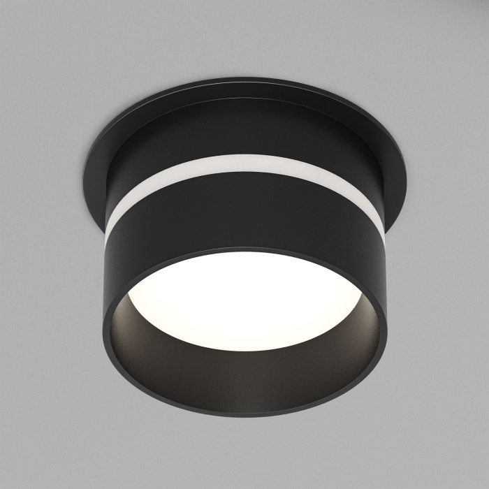 Влагозащищенный светильник Denkirs Ribe DK2404-BK