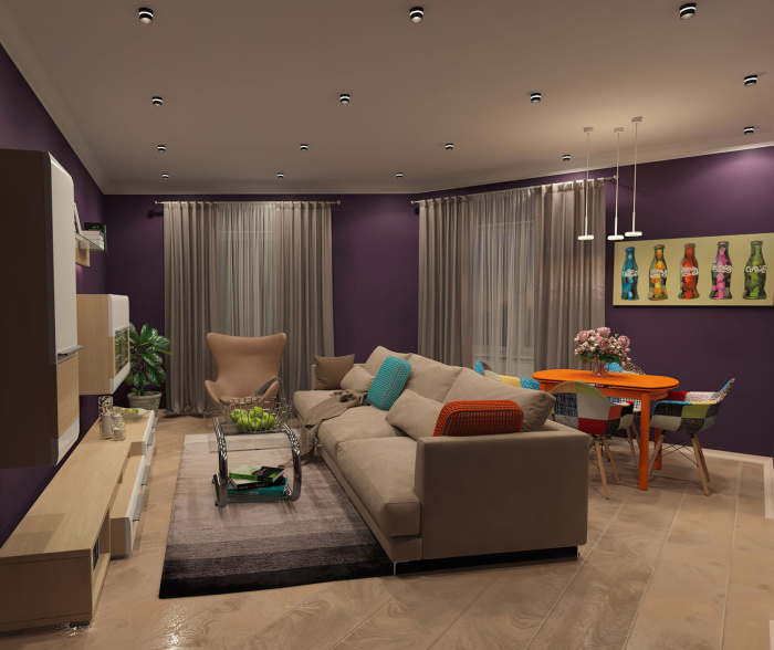 Влагозащищенный светильник Denkirs Ribe DK2404-BK