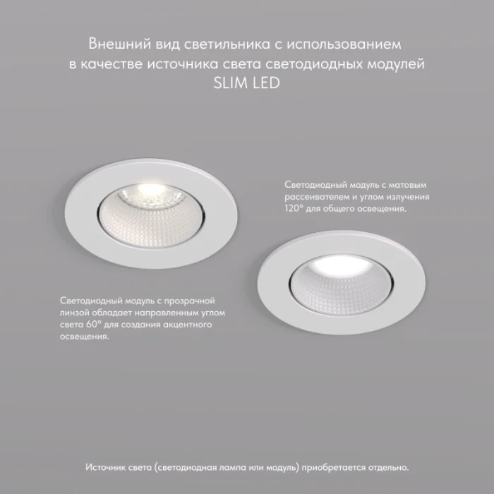 Встраиваемый светильник Denkirs Rodvig DK3061-WH