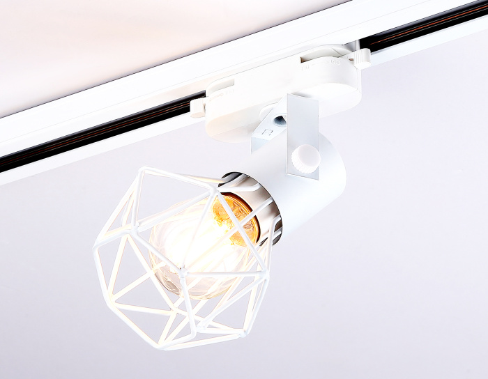 Трековый однофазный светильник со сменной лампой Ambrella light GL5001