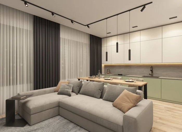 Светильник на шине Denkirs SOLID Tube DK6210-BK