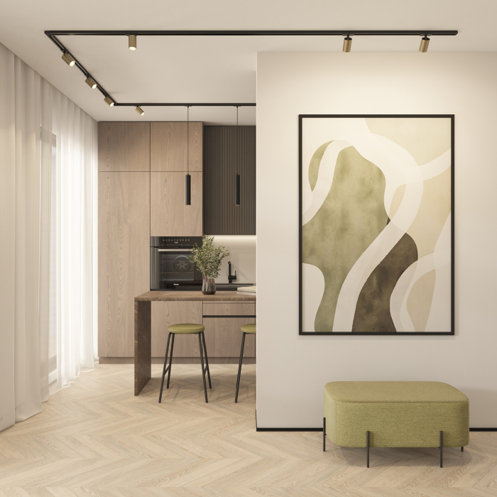 Светильник на шине Denkirs SOLID Tube DK6210-BK