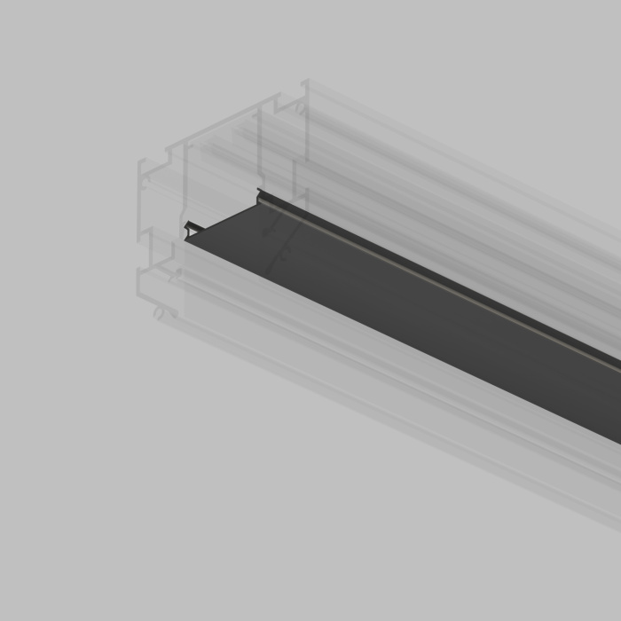 Экран для шинопровода Denkirs SMART BASE TR2010-BK
