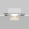 Встраиваемый светильник Maytoni Technical Gyps Modern DL131-GU10-01-W