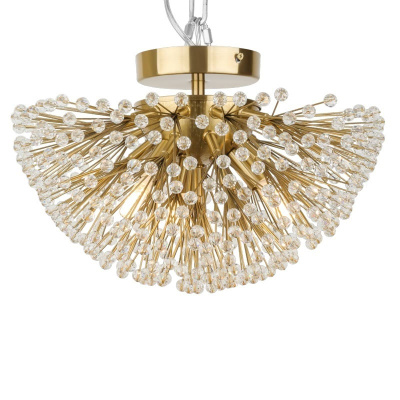 Подвесная люстра L&#039;Arte Luce Luxury Dunkirk L28503 с элементами из хрусталя