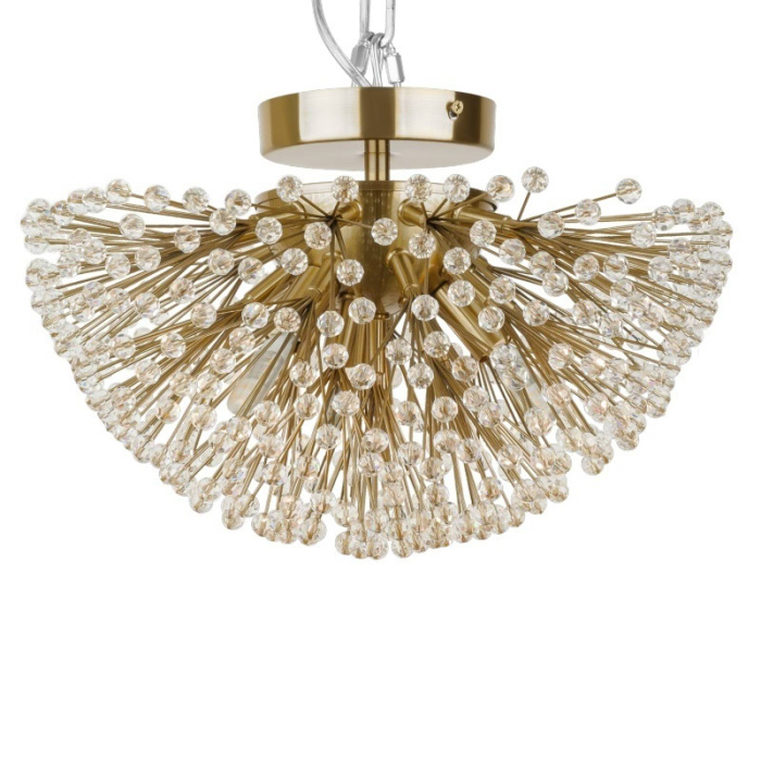 Подвесная люстра L'Arte Luce Luxury Dunkirk L28503 с элементами из хрусталя