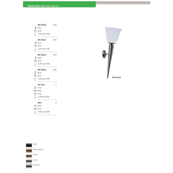 Бра Berliner Messinglampen A43-73opC