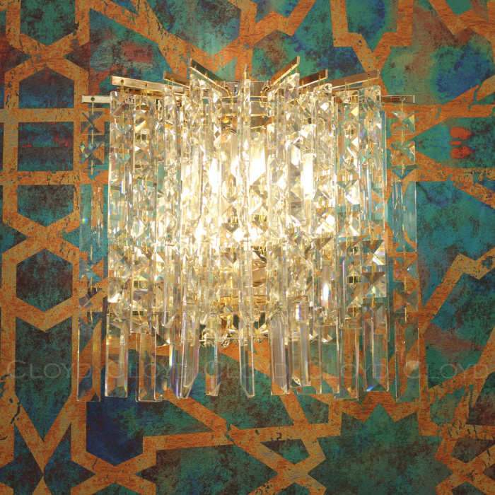 Бра Cloyd SIBELIUS W3 / выс. 32 см - золото (арт.20262)