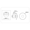 Настенный светодиодный светильник HIGH LIGHT AMBRELLA LIGHT LH31037