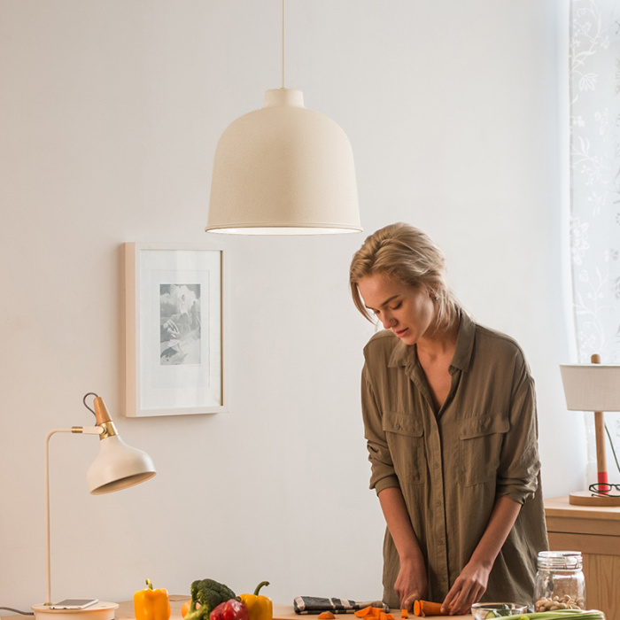 Люстра Grain Pendant Lamp Yellow ImperiumLoft