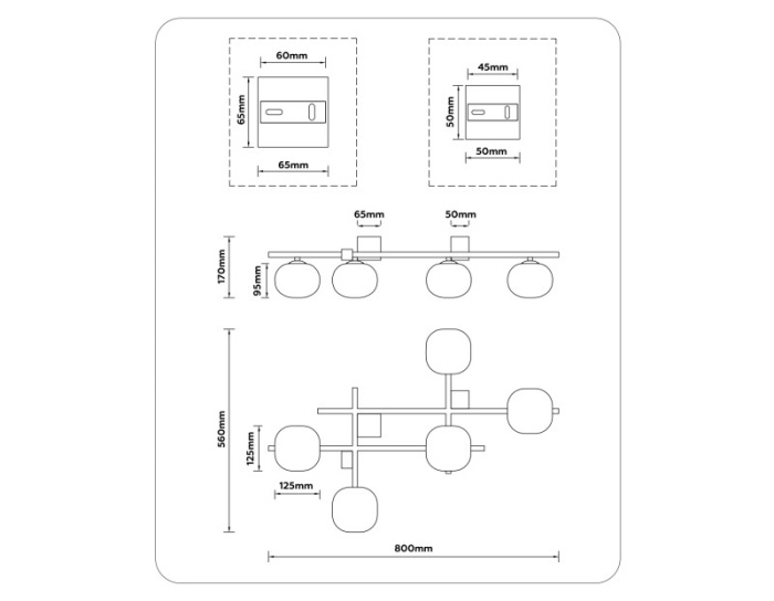 Потолочный светильник HIGH LIGHT AMBRELLA LIGHT LH51015