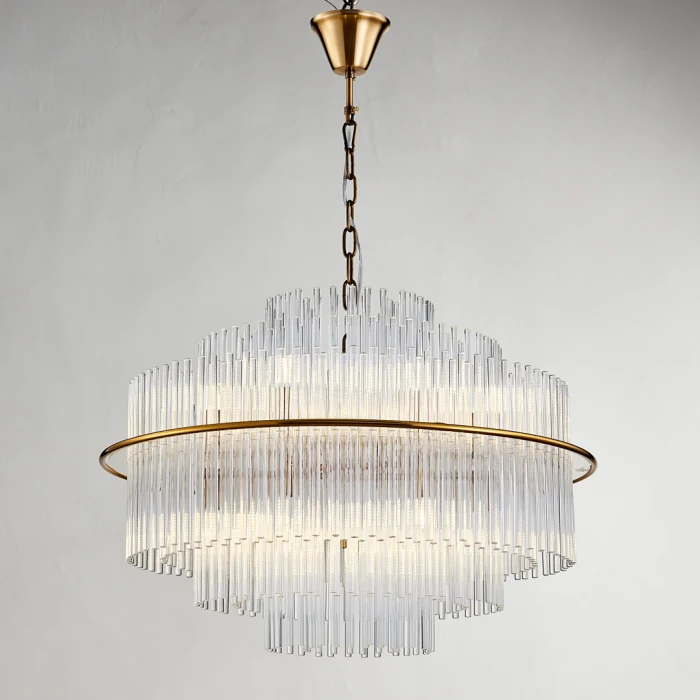 Люстра Cloyd VACOMBE-B C13 / Ø68 см - латунь (арт.10780)