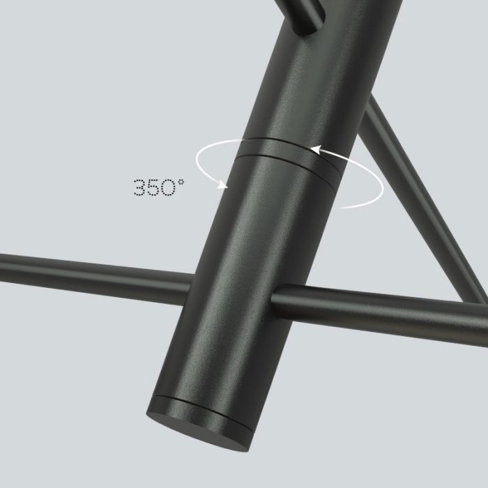 Подвесная люстра ATISSA S 6 D115 Black ImperiumLoft