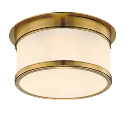 Потолочный светильник Cloyd SIMPOL FM1 / Ø21 см - латунь (арт.10195)