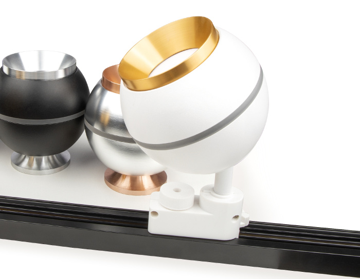 Комплект трекового однофазного светильника с подсветкой Ambrella light XT1101023