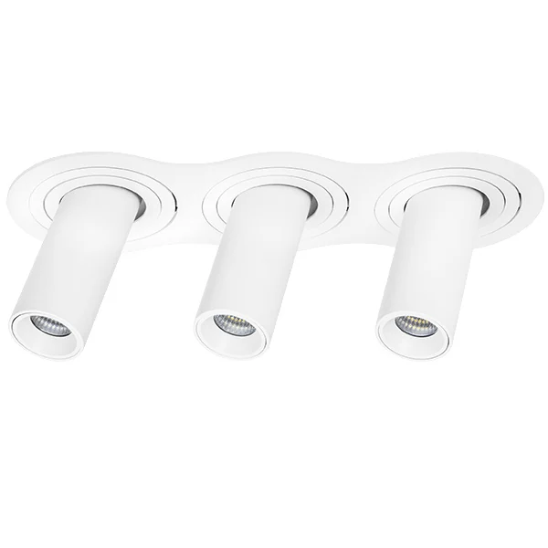 Комплект из светильника и рамки Intero Intero TUBO Lightstar i636264