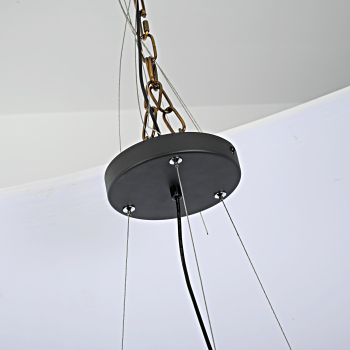 Подвесной светильник COVERT Black D80 ImperiumLoft