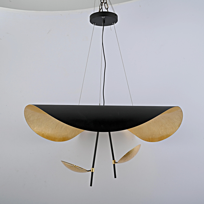 Подвесной светильник COVERT Black D80 ImperiumLoft