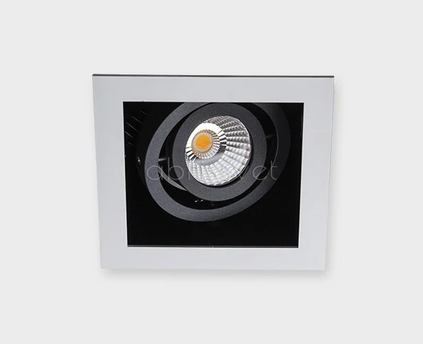 DL 3014 white/black светильник встраиваемый