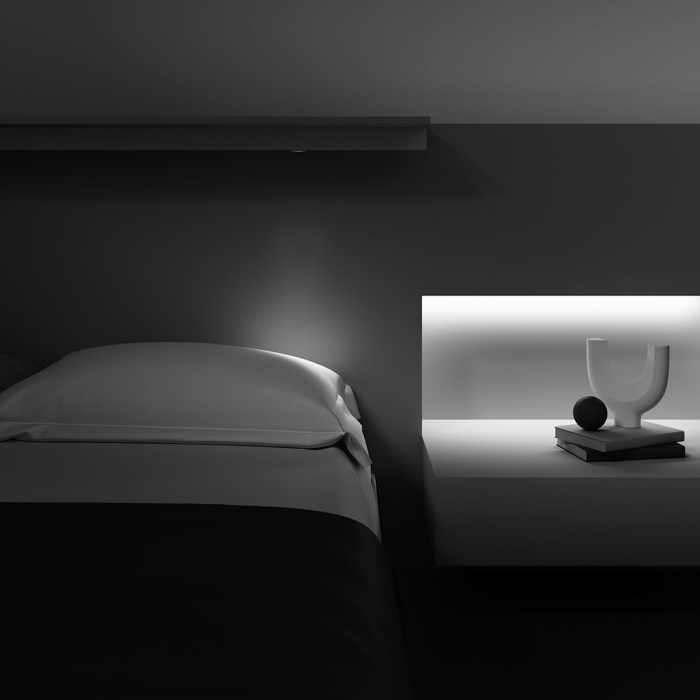 Трековый светильник Maytoni Points S TR100-2-2W4K-S-W