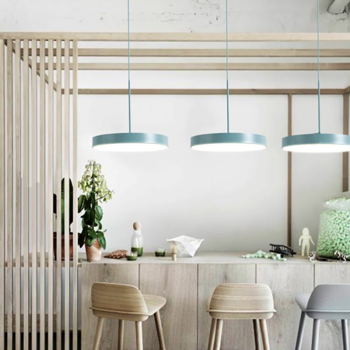 Подвесной светильник TURNA ONE D40 Blue by ImperiumLoft ImperiumLoft