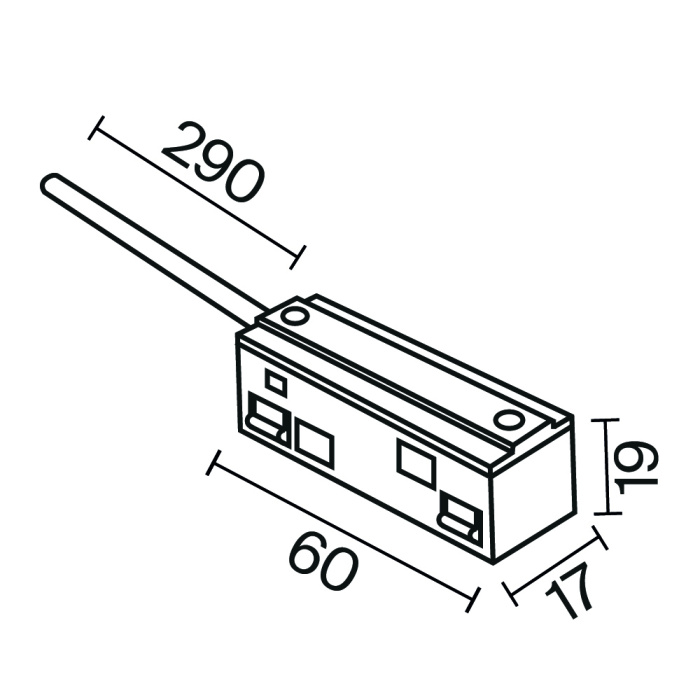 Ввод питания Maytoni TRA034B-42B-1