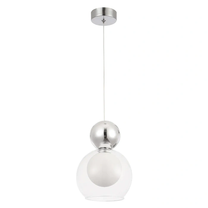 Светильник подвесной Crystal Lux MURCIA SP1.2 CHROME