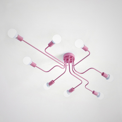 Потолочная люстра SCHEME PINK ImperiumLoft