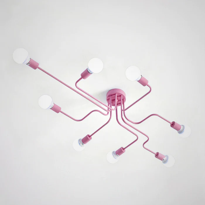 Потолочная люстра SCHEME PINK ImperiumLoft