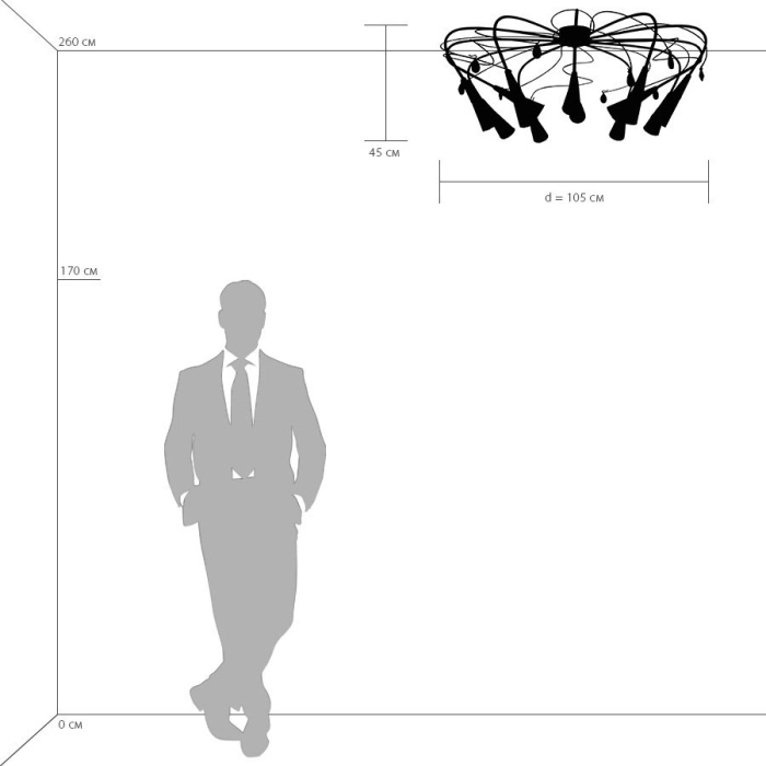 Потолочная люстра LIGHTSTAR 711127