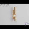 Бра Crystal Lux VENTO AP15W LED GOLD