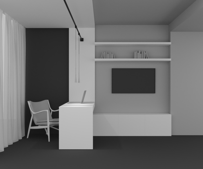 Трековый светильник Maytoni Waist TR168-1-7W3K-M-BS