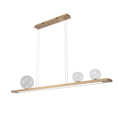 Светильник подвесной Crystal Lux AHORA SP1 L1200 BRASS