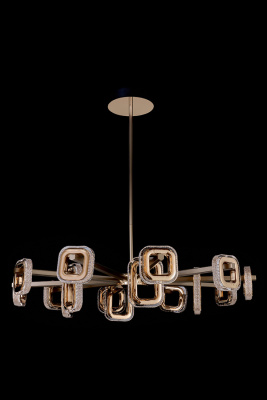 Люстра на штанге Leon Theona LE7701/15 Grey/Gold